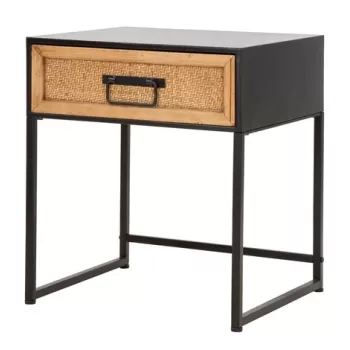 Noptiera Hanoi, Mauro Ferretti, 45x40x51.5 cm, fier/MDF, multicolor imagine