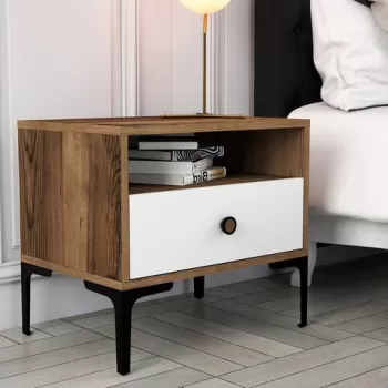 Noptiera, Hommy Craft, Lizbon 530, Nuc / Alb imagine