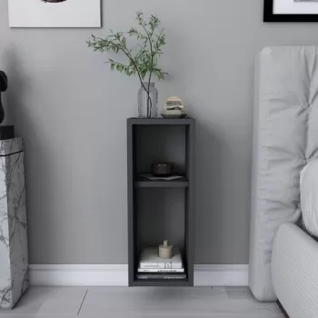 Noptiera, Retricy, Sault, 23.2x22x59.6 cm, PAL, Antracit imagine