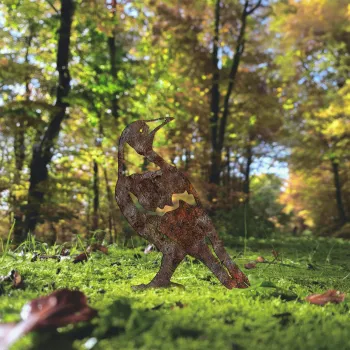 Obiect decorativ de gradina, Bird -A 01, 50x27 cm, Multicolor imagine