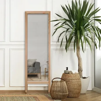 Oglinda Cheval, Leona, Cheval, 45x145 cm, Lemn, Natural imagine