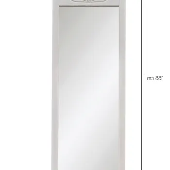 Oglinda Cheval, Neostill, Lotus, 55x155x2 cm, Lemn masiv, Alb imagine