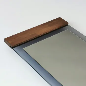 Oglinda Cheval, Neostill, Murano, 50x170x3 cm, Metal, Nuc / Fume imagine