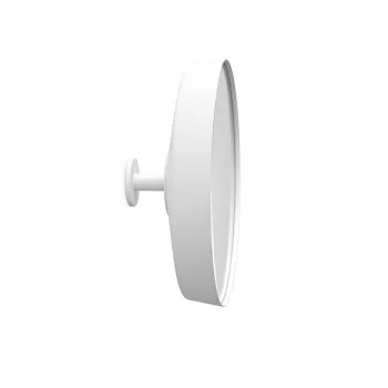 Oglinda cosmetica, Brabantia, MindSet, 20.4x7.8x20.4 cm, factor marire x 5, polipropilena/sticla, alb imagine