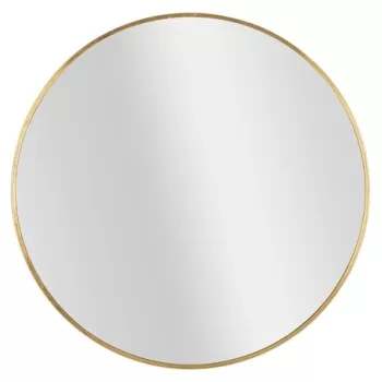 Oglinda de perete Elegant Glam, Mauro Ferretti, O 100 cm, fier, auriu imagine