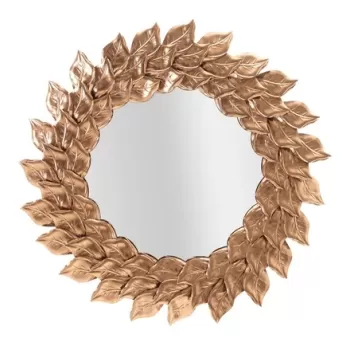 Oglinda de perete Glam Petal, Mauro Ferretti, O 73 cm, fier, aramiu imagine