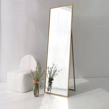 Oglinda de podea Cheval, Neostill, 170x50 cm, auriu imagine