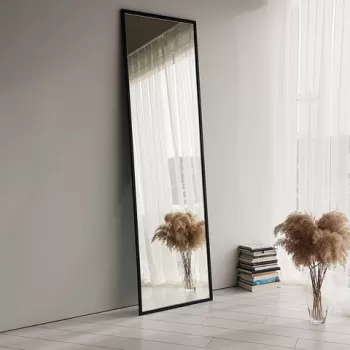 Oglinda de podea Cheval, Neostill, 170x50 cm, negru imagine