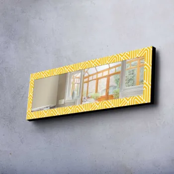 Oglinda decorativa, 40120MA-025, Cadru: 100% LEMN DE PIN (Grosime: 27 mm), Multicolor imagine