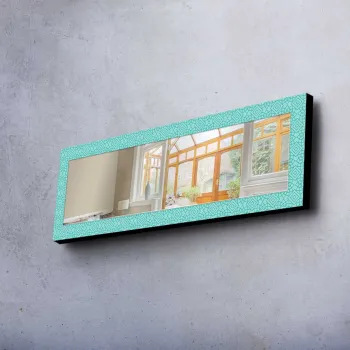 Oglinda decorativa, 40120MA-034, Cadru: 100% LEMN DE PIN (Grosime: 27 mm), Multicolor imagine