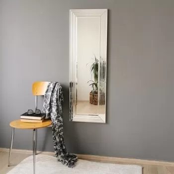 Oglinda decorativa A301D, Neostill, 40 x 120 cm, argintiu imagine