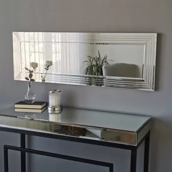 Oglinda decorativa A301Y, Neostill, 40 x 120 cm, argintiu imagine