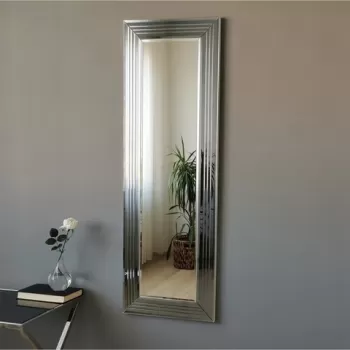 Oglinda decorativa A302D, Neostill, 40 x 120 cm, argintiu imagine