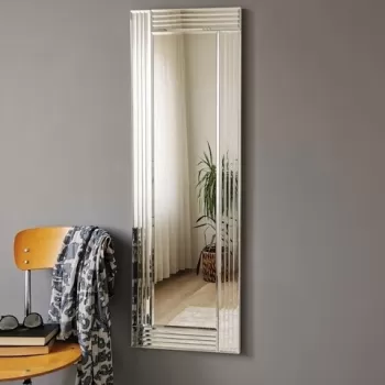 Oglinda decorativa A303D, Neostill, 40 x 120 cm, argintiu imagine