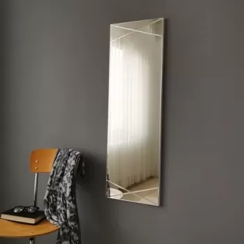 Oglinda decorativa A321Y, Neostill, 35 x 105 cm, argintiu imagine