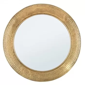 Oglinda decorativa, Adara Gold, Bizzotto, 80 cm, otel imagine