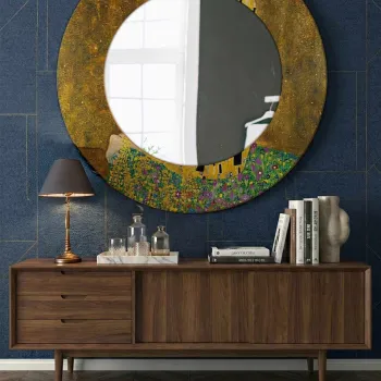 Oglinda decorativa, Artmdfmrr2, Cadru: 100% MDF, Multicolor imagine