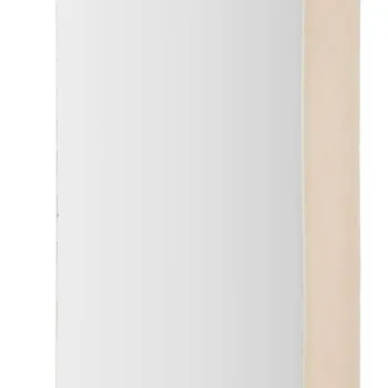 Oglinda decorativa Chantal, Mauro Ferretti, 60x160 cm, MDF/rama acoperita cu catifea, crem imagine