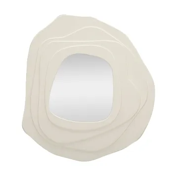Oglinda decorativa Dalia, Mauro Ferretti, 90x97 cm, MDF/oglinda, alb imagine