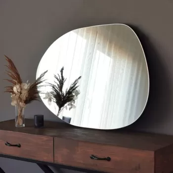 Oglinda decorativa Gusto, Neostill, 55x75 cm, negru imagine