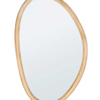 Oglinda decorativa Kennelly, Bizzotto, 50x2.5x80 cm, MDF/sticla, natural imagine