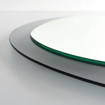 Oglinda decorativa, Neostill, Aqua A344, 75x55 cm, 100% STICLA CALITA (grosime: 2 cm), Fumuriu imagine