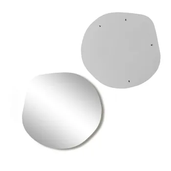 Oglinda decorativa, Neostill, Asso, 70x67 cm, PAL, Auriu imagine