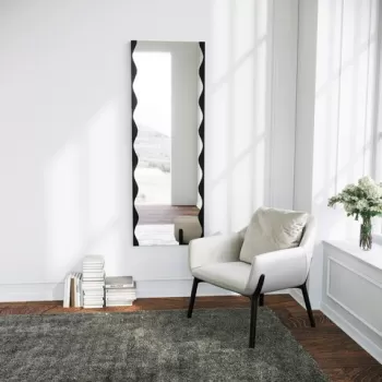 Oglinda decorativa, Neostill, Melodia, 50x140 cm, Negru imagine