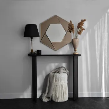 Oglinda decorativa, Neostill, Status, 60x70 cm, PAL, Bronz imagine