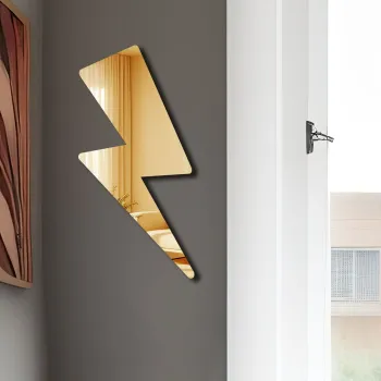 Oglinda decorativa, Ozgl504, Partea de jos: 100% EVA (Grosime: 10 mm), Auriu imagine