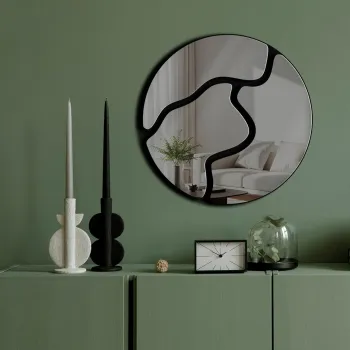 Oglinda decorativa, Ozgl507, Partea de jos: 100% EVA (Grosime: 10 mm), Afumat imagine