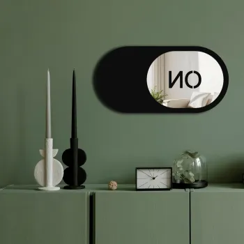 Oglinda decorativa, Ozgl510, Partea de jos: 100% EVA (Grosime: 10 mm), Argintiu imagine