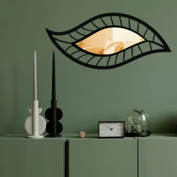 Oglinda decorativa, Ozgl513, Partea de jos: 100% EVA (Grosime: 10 mm), Auriu imagine