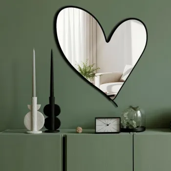 Oglinda decorativa, Ozgl517, Partea de jos: 100% EVA (Grosime: 10 mm), Argintiu imagine