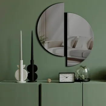 Oglinda decorativa, Ozgl522, Partea de jos: 100% EVA (Grosime: 10 mm), Afumat imagine