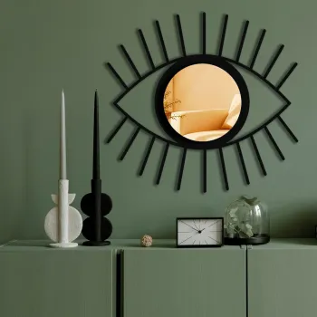 Oglinda decorativa, Ozgl523, Partea de jos: 100% EVA (Grosime: 10 mm), Auriu imagine