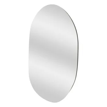 Oglinda decorativa, Siam, Vanomi, 52x89x2.2 cm, MDF , Negru imagine