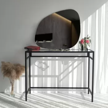 Oglinda decorativa Soho, Neostill, 150x60 cm, negru imagine