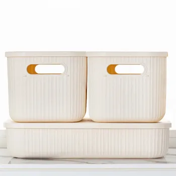 Organizator de birou, 241397, Plastic, Ecru imagine