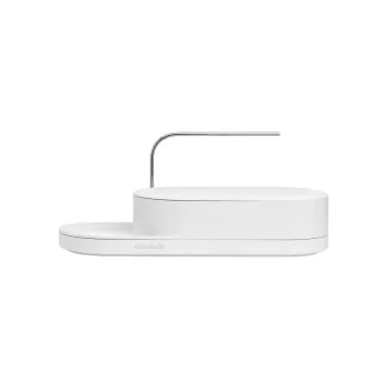 Organizator de chiuveta, Brabantia, SinkStyle Mineral, 35x13x15 cm, plastic, alb imagine