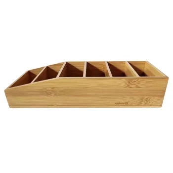 Organizator pentru condimente, bambus - Zokura imagine