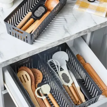 Organizator pentru frigider, Hermia, 452PTR1183, Gri imagine