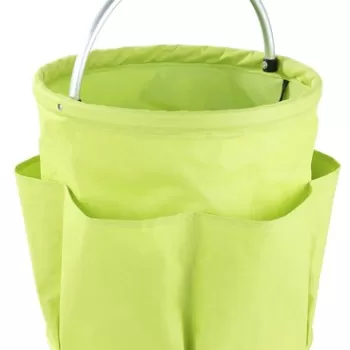 Organizator produse de curatenie Maximex, Caddy, 35x35x35 cm, poliester, verde imagine