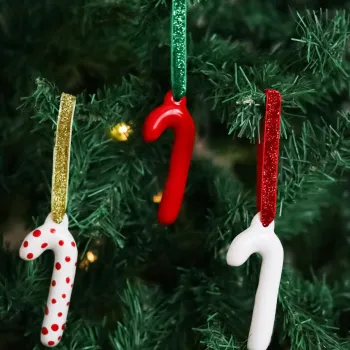 Ornament de brad de Craciun, BSY526, Ceramica, Multicolor imagine