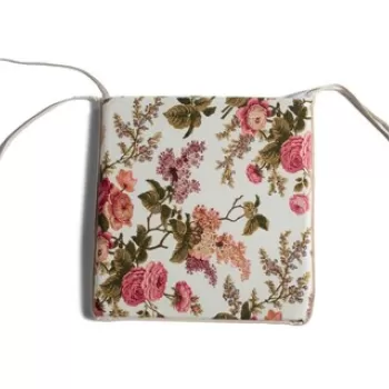 Pad pentru scaun, Clara, Kare Sandalye Minderi, 45x45x2.5 cm, Multicolor imagine