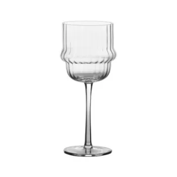 Pahar cu picior Volant, Brandani, 8.5 x 21 cm, 350 ml, sticla cristal imagine