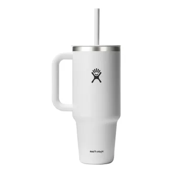 Pahar termos, inox, 1,18L, "All Around Travel", White - Hydro Flask imagine