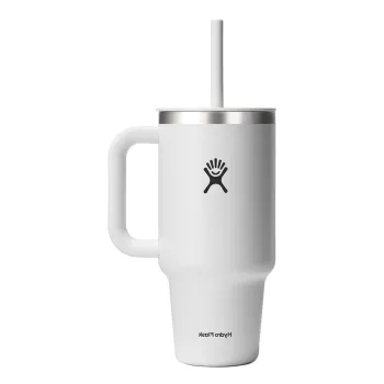 Pahar termos, inox, 950ml, "All Around Travel", White - Hydro Flask imagine