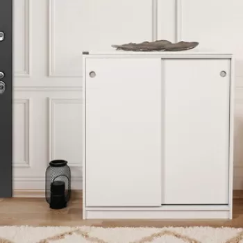 Pantofar, Adore, ADR-322-BB-1, 91x105x37 cm, PAL, Alb imagine