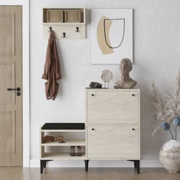 Pantofar, Emerald, Bred, Travertin imagine